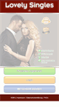 Mobile Screenshot of lovely-singles.com